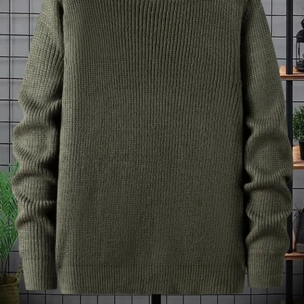 Green Mens Sweater